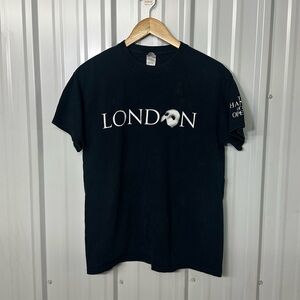 Phantom of the Opera Graphic T-Shirt Black Theater Musical Tee Unisex Medium